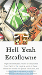 Mobile Screenshot of hellyeahescaflowne.tumblr.com