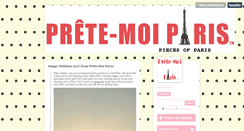 Desktop Screenshot of pretemoiparis.tumblr.com