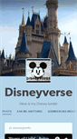 Mobile Screenshot of disneyverse.tumblr.com