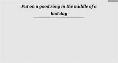 Desktop Screenshot of music-is-everybodys-possession.tumblr.com