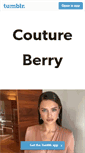 Mobile Screenshot of coutureberry.tumblr.com