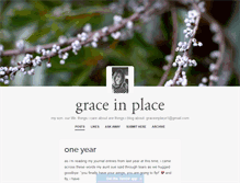 Tablet Screenshot of graceinplace.tumblr.com