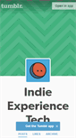 Mobile Screenshot of indiecraftexperience.tumblr.com