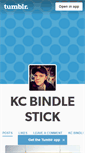 Mobile Screenshot of bindlestick.tumblr.com