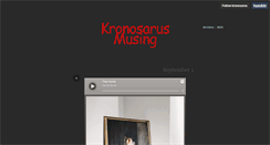 Desktop Screenshot of kronosarus.tumblr.com