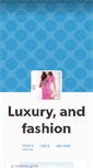 Mobile Screenshot of in-luxury.tumblr.com