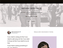 Tablet Screenshot of naturalbornkilla.tumblr.com