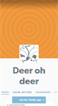 Mobile Screenshot of deerohdeerltd.tumblr.com