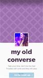 Mobile Screenshot of myoldconverse.tumblr.com