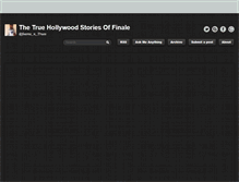 Tablet Screenshot of lavishlifefinale.tumblr.com