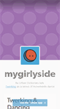 Mobile Screenshot of mygirlyside.tumblr.com