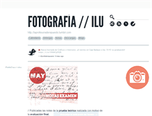 Tablet Screenshot of fotografiaea.tumblr.com
