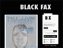 Tablet Screenshot of blackfax.tumblr.com
