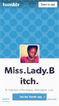 Mobile Screenshot of missladybitch.tumblr.com
