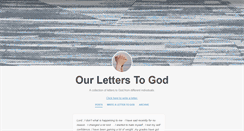 Desktop Screenshot of ourletterstogod.tumblr.com