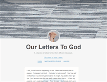 Tablet Screenshot of ourletterstogod.tumblr.com