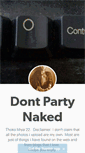 Mobile Screenshot of dontpartynaked.tumblr.com