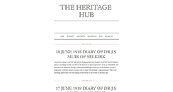 Desktop Screenshot of heritagehub.tumblr.com