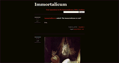 Desktop Screenshot of immortalicum.tumblr.com