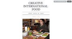 Desktop Screenshot of creativeinternationalfood.tumblr.com