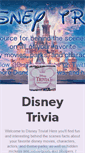 Mobile Screenshot of disneytrivia.tumblr.com