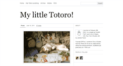 Desktop Screenshot of mylittletoto.tumblr.com