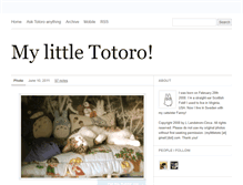 Tablet Screenshot of mylittletoto.tumblr.com