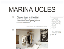 Tablet Screenshot of marinaucles.tumblr.com