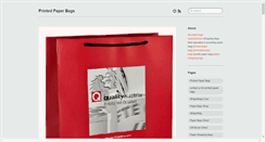 Desktop Screenshot of printedpaperbags.tumblr.com