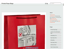 Tablet Screenshot of printedpaperbags.tumblr.com