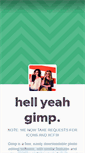 Mobile Screenshot of hellyeahgimp.tumblr.com