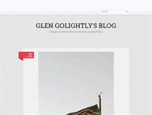 Tablet Screenshot of glengolightly.tumblr.com