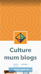 Mobile Screenshot of culturemumblogs.tumblr.com