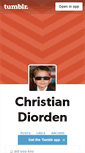 Mobile Screenshot of christian-diordenimflow.tumblr.com