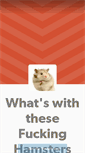 Mobile Screenshot of hamsterproblems.tumblr.com