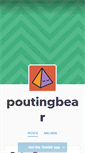 Mobile Screenshot of poutingbear.tumblr.com