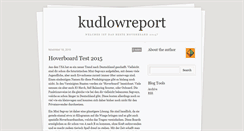Desktop Screenshot of kudlowreport.tumblr.com