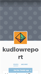 Mobile Screenshot of kudlowreport.tumblr.com
