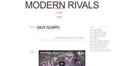 Desktop Screenshot of modernrivals.tumblr.com