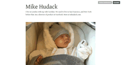 Desktop Screenshot of mikehudack.tumblr.com