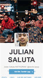 Mobile Screenshot of juliansaluta.tumblr.com