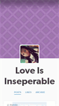 Mobile Screenshot of love-is-inseperable.tumblr.com