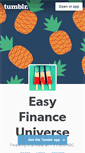 Mobile Screenshot of easyfinancinguniverse.tumblr.com