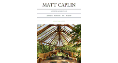 Desktop Screenshot of mattcaplin.tumblr.com