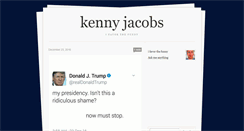 Desktop Screenshot of kennyjacobs.tumblr.com