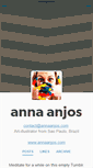 Mobile Screenshot of annaanjos.tumblr.com