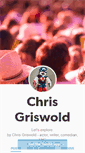 Mobile Screenshot of chrisgriswold.tumblr.com