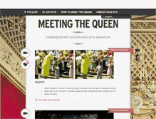 Tablet Screenshot of meetingthequeen.tumblr.com