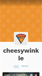 Mobile Screenshot of cheesywinkle.tumblr.com