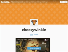 Tablet Screenshot of cheesywinkle.tumblr.com